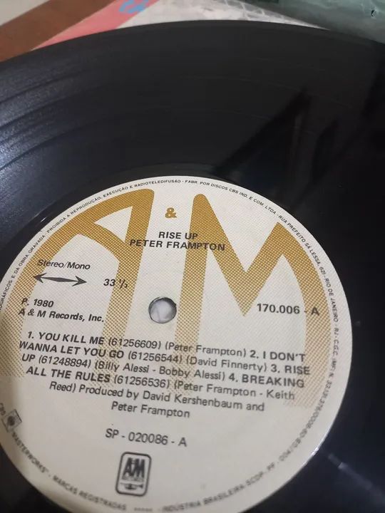 Peter Frampton - Rise Up - Disco de Vinil - Foto 4