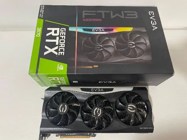 RTX 3070 EVGA FTW3 3 FANS