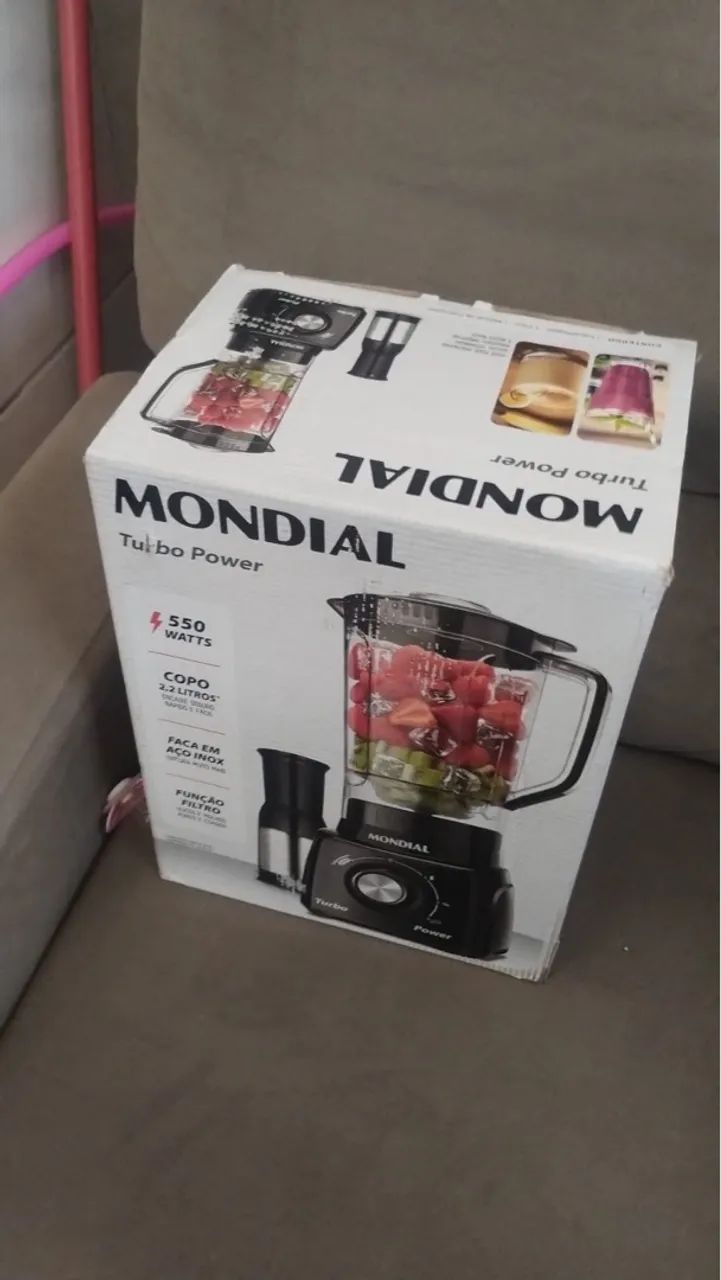 Liquidificador Mondial Turbo Power - 127V - Foto 2