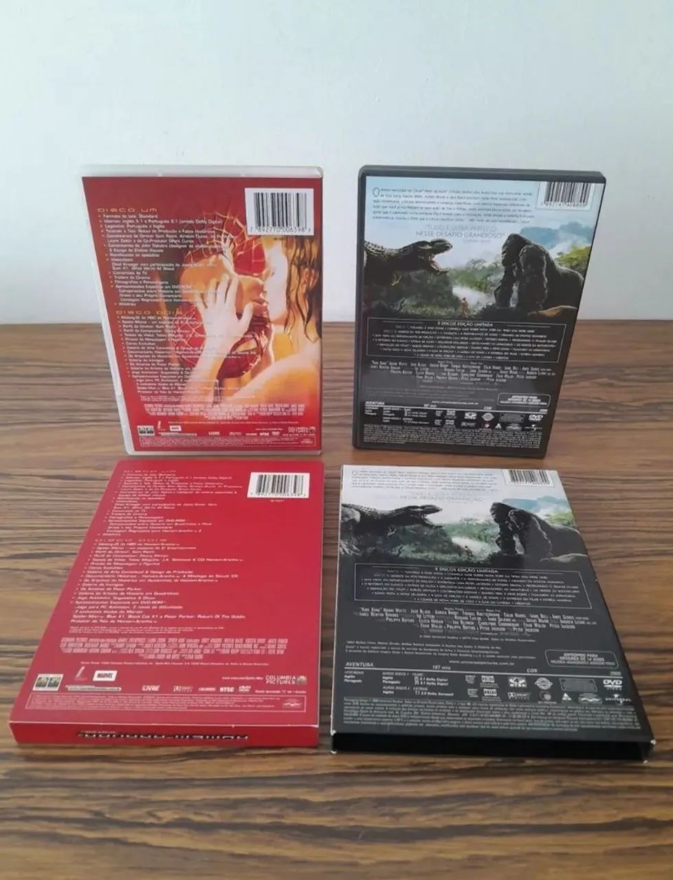 2 DVDs: Homem Aranha 1 e King Kong - Foto 4