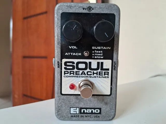 Pedal Electro Harmonix Soul Preacher Compressor - Instrumentos