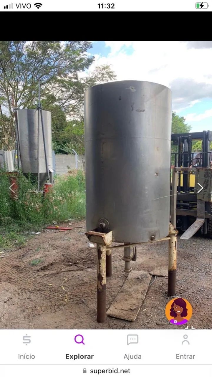 Tanque em Aço Inox 1.200 Litros - Barato - Foto 3