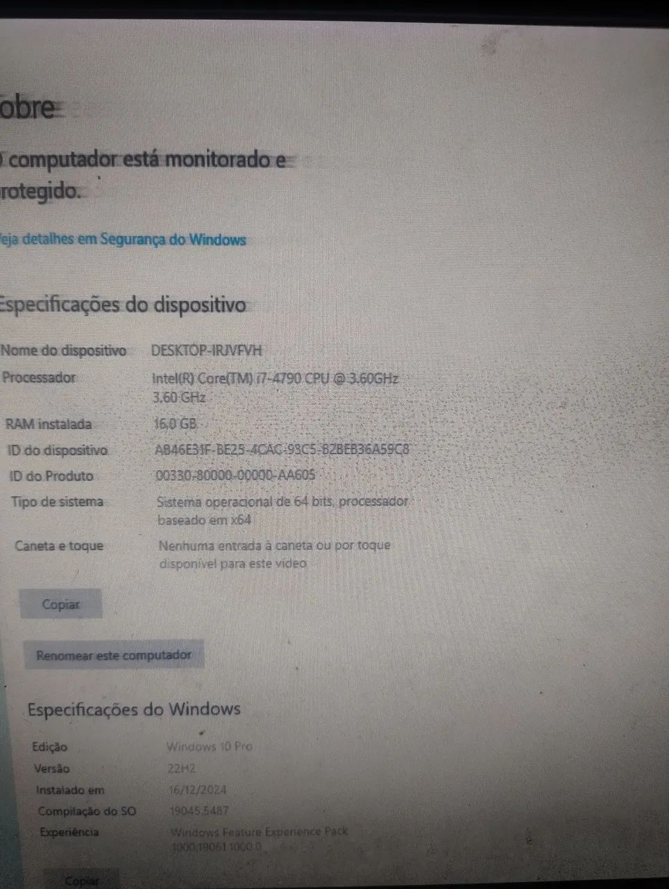 Computador Completo I7 4 geração  - Foto 2