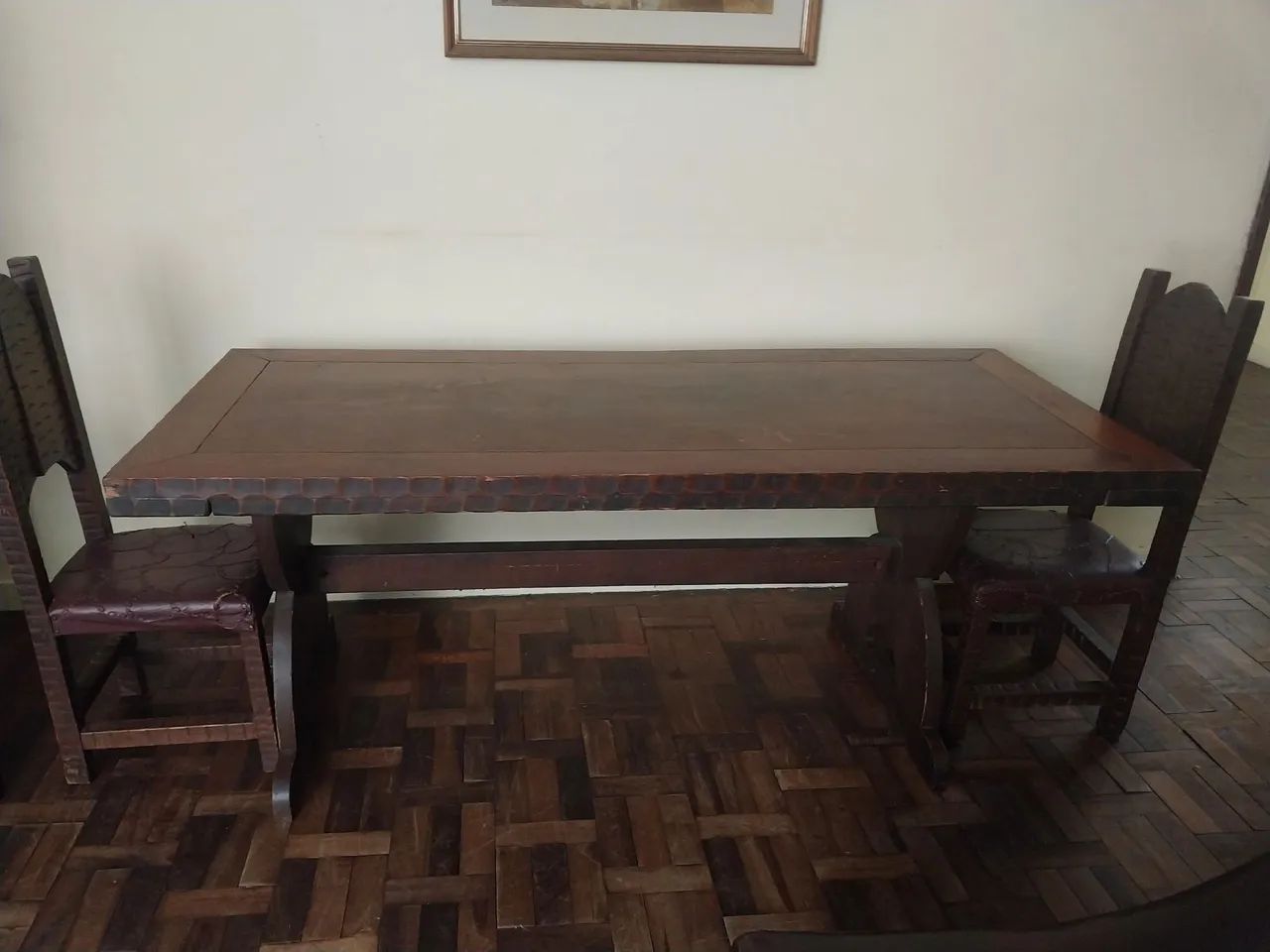 Mesa de Jantar de Madeira Maciça - Foto 2