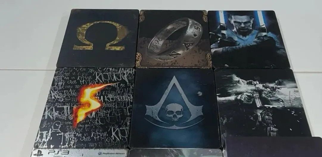 6 Jogos ps3 steelbook - Faço envio OLX pay