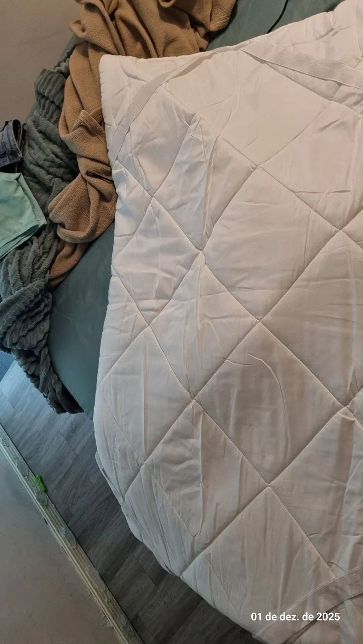 Pillow top para berço colchão 