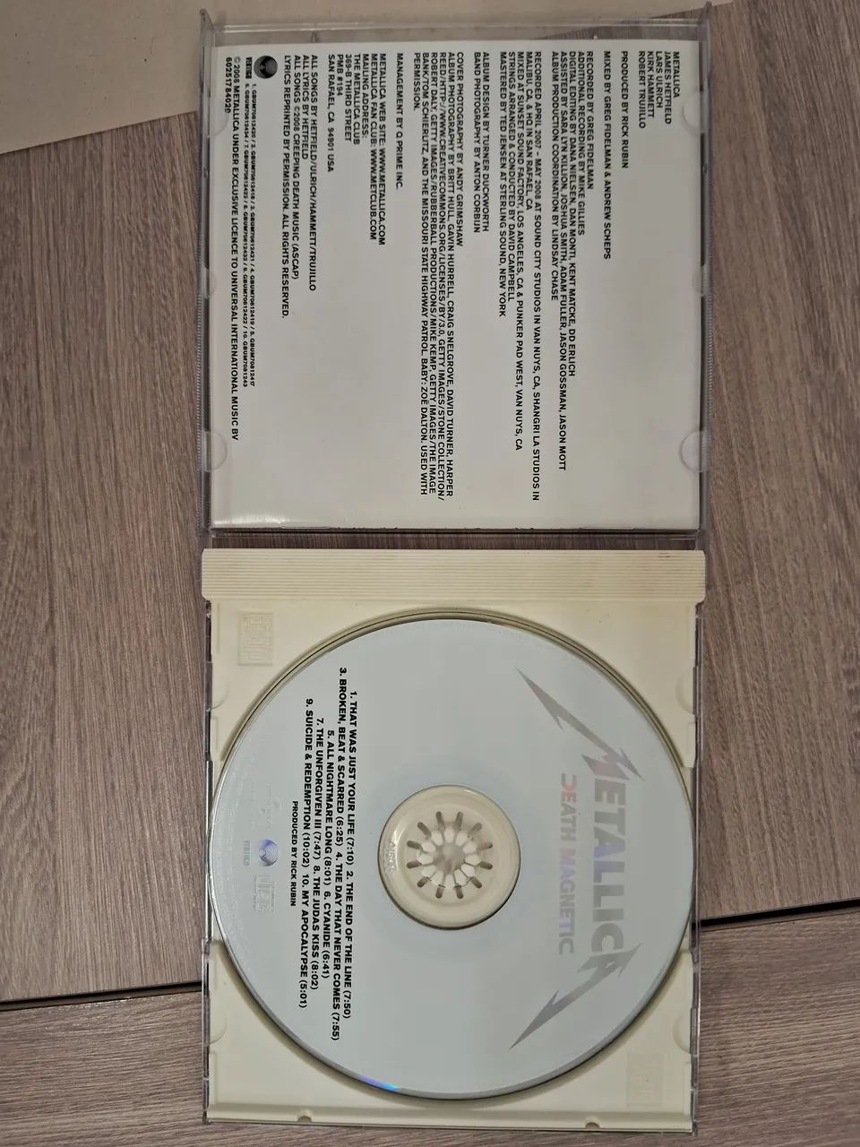 CD Metallica - Death Magnetic - Foto 3