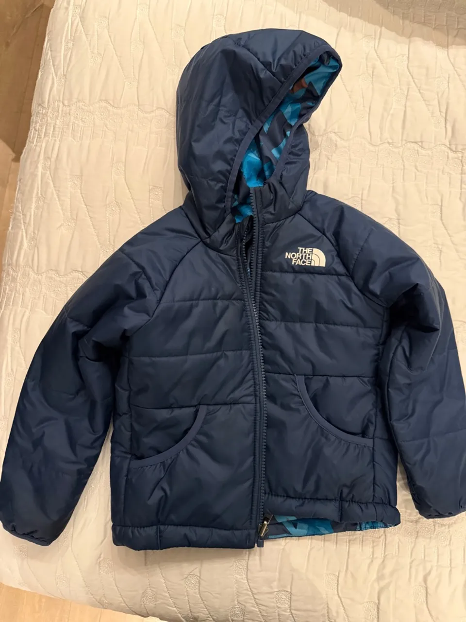 Jaqueta Infantil The North Face Azul Marinho