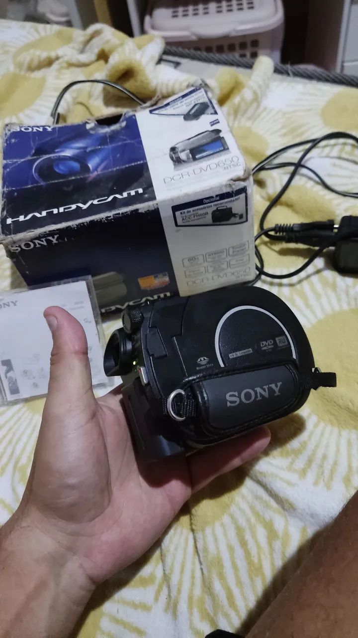 Filmadora Sony Handycam - LEIA A DESCRIÇÃO!