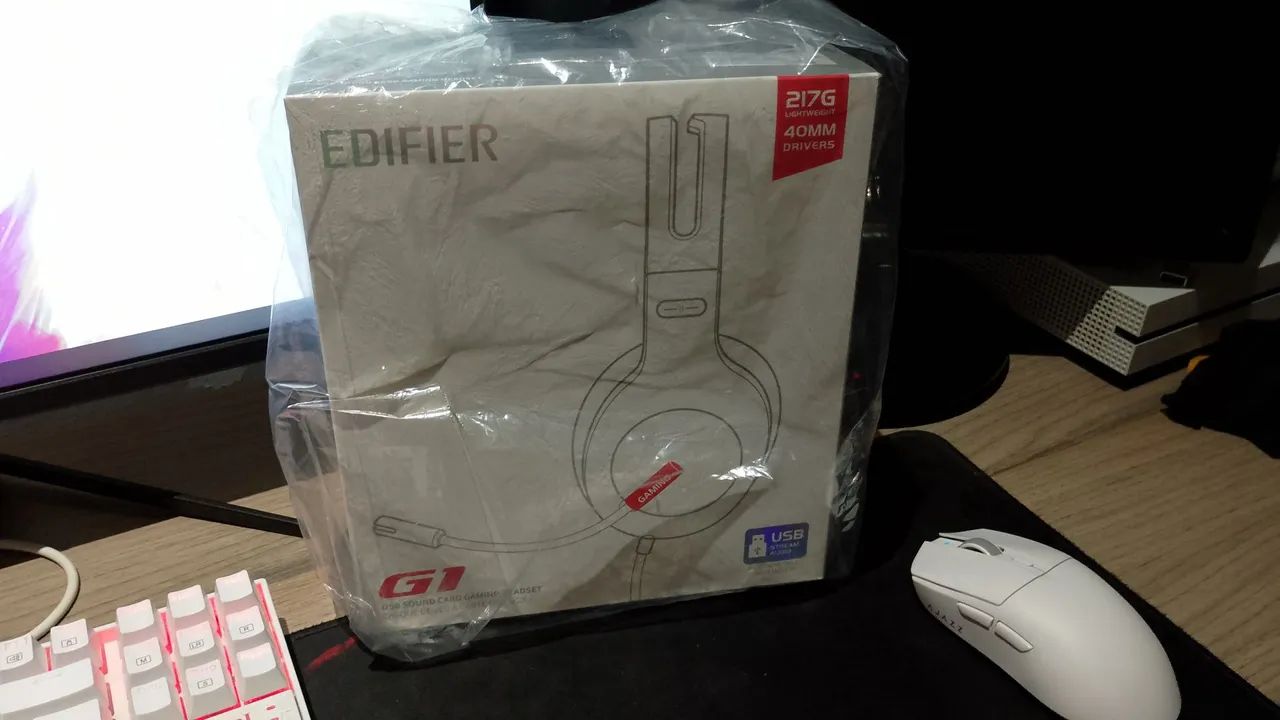 Fone Gamer Edifier Hecate G1 USB Novo