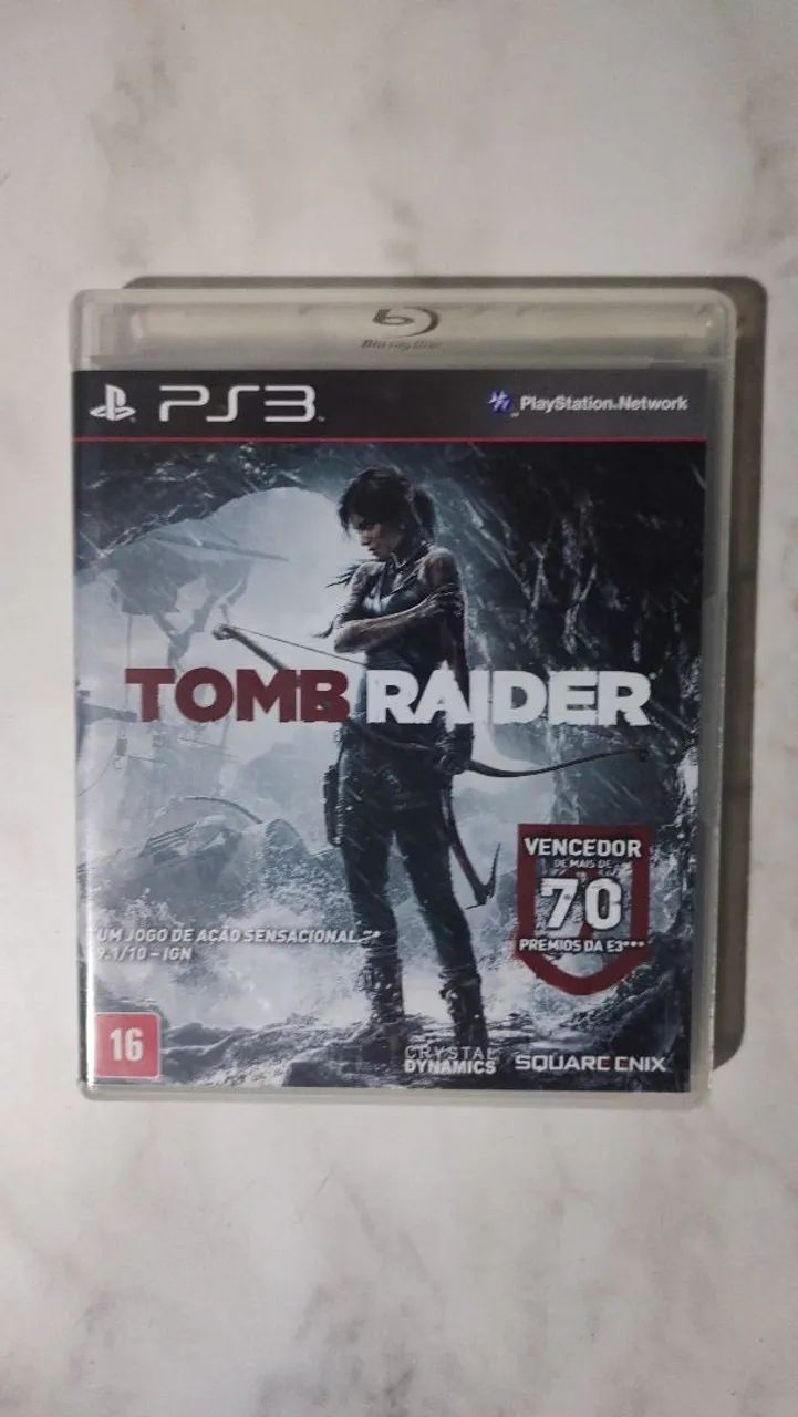 Jogo Tomb Raiider PS3 - Midia Física