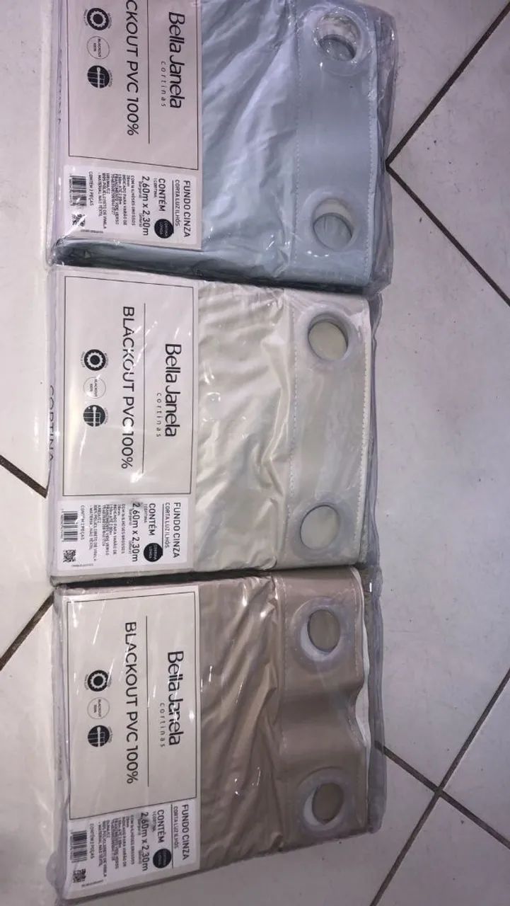 Cortina Blackout PVC 100% Bella Janela - Foto 2