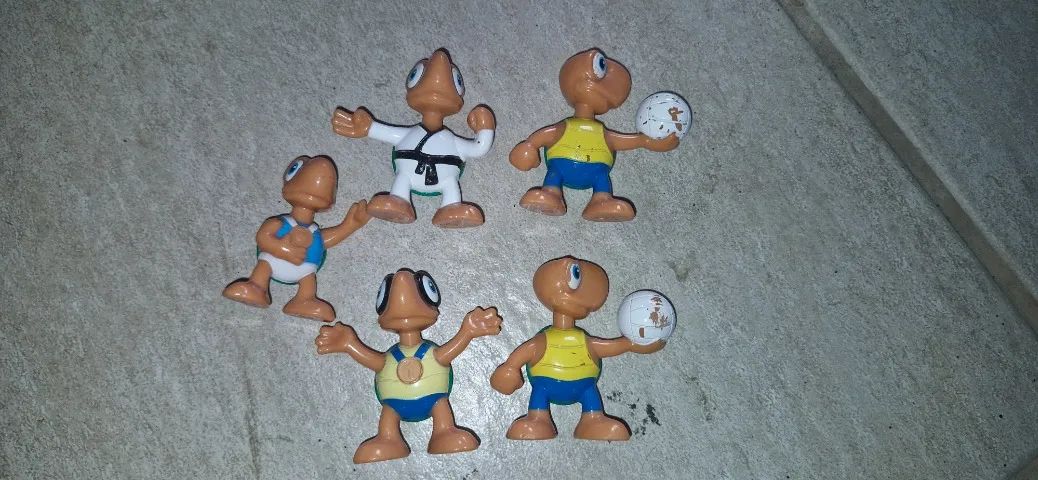Personagens colecionaveis Tortuguita