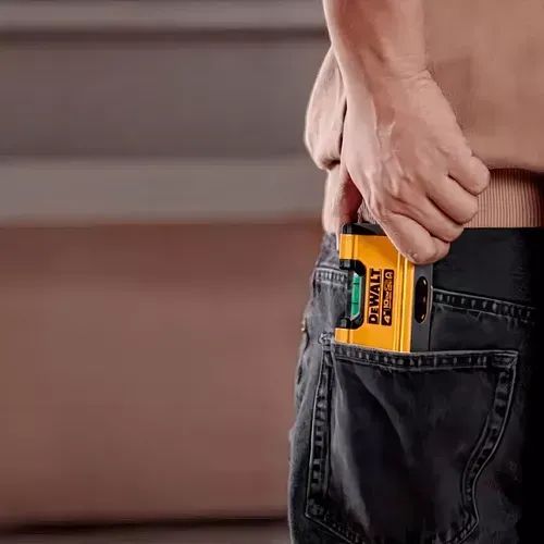 Nível De Alumínio 4'' Com 1 Bolha E Base Magnética Dewalt - Foto 4