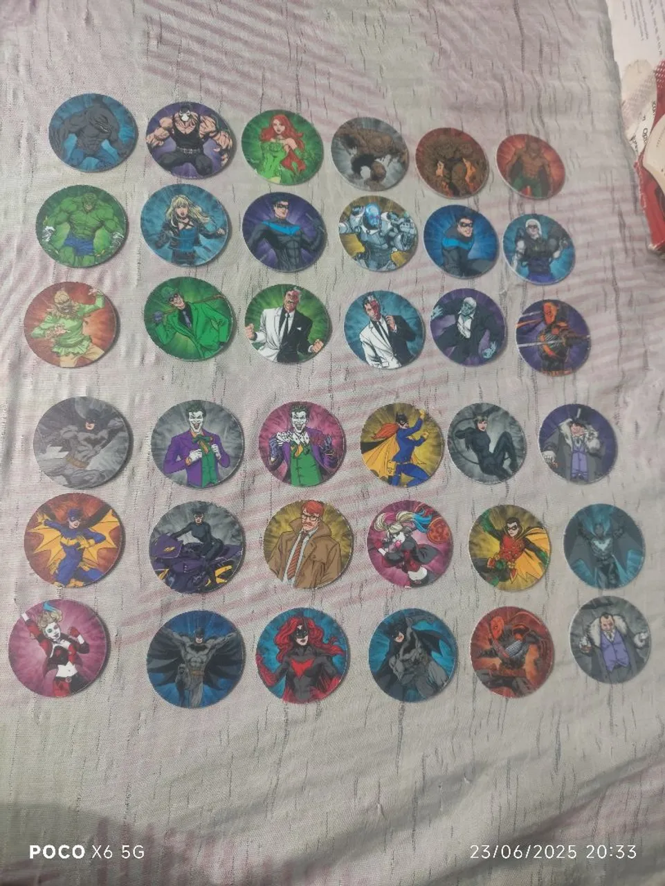 Coleção de Tazos Batman - DKV PERU