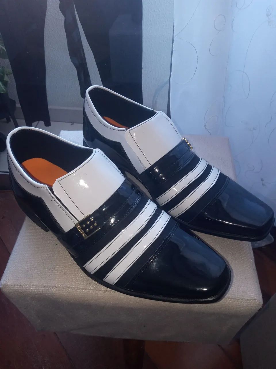 Sapato Social Masculino Code - Novo 41 - Foto 2