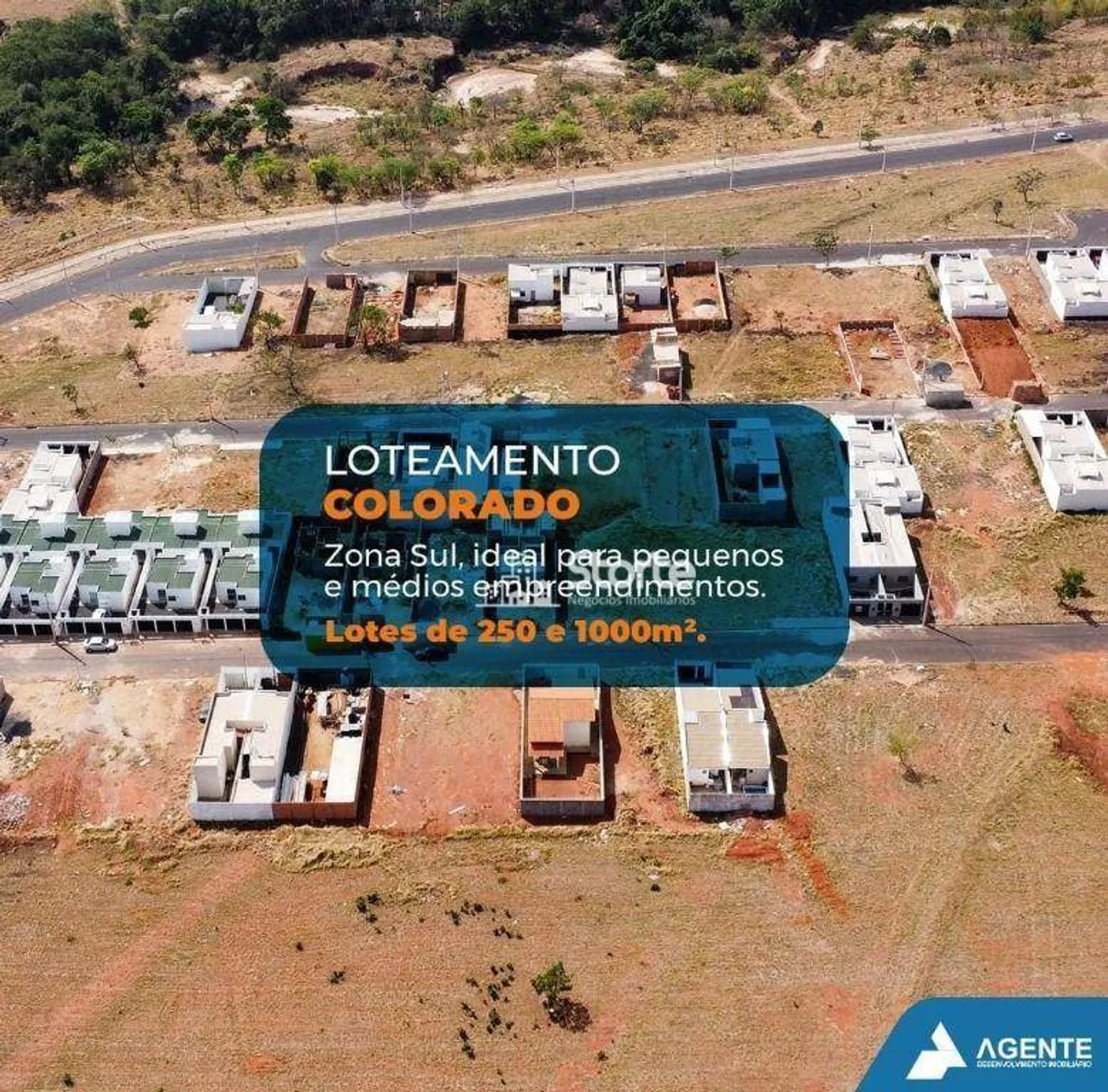 Terrenos à venda, 250m² e 1.000m² sendo a partir de R$ 172.500 - Colorado - Uberlândia/MG