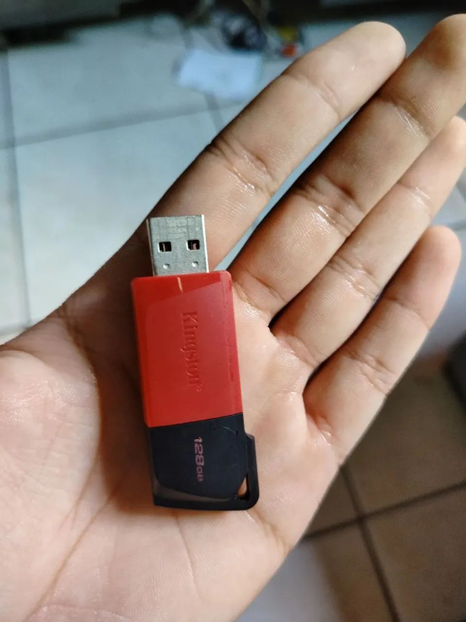 Pendrive 128gb Kingston Vermelho 