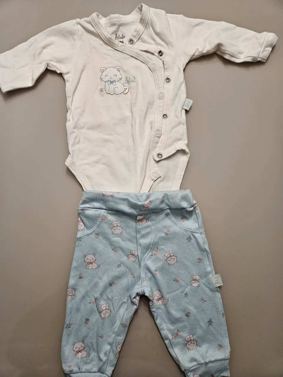 Conjunto Body e Calça Bebê - Estampado