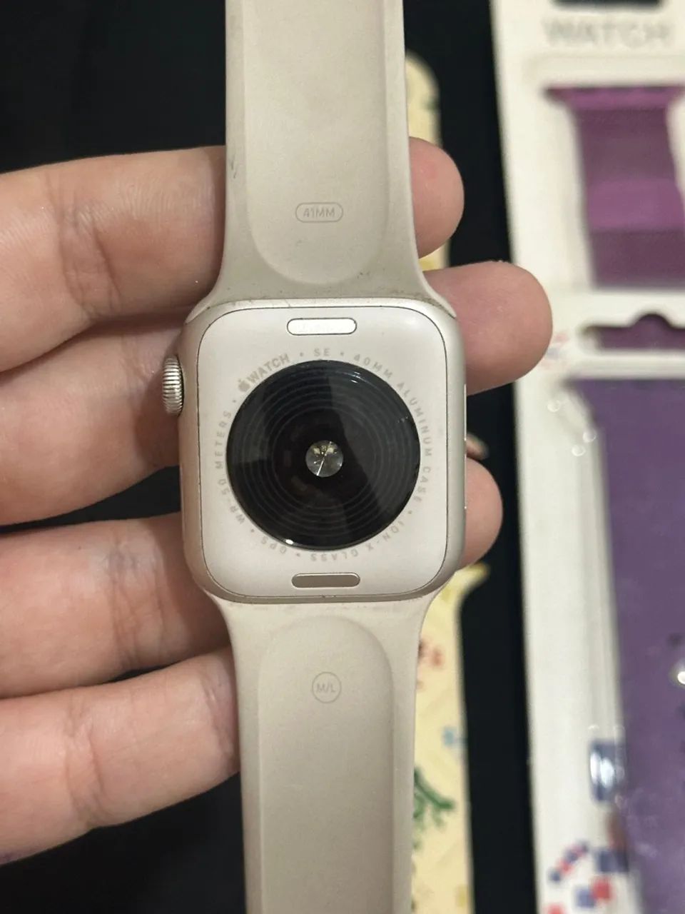 Apple Watch SE 2 - 40mm Starlight perfeito! - Foto 2