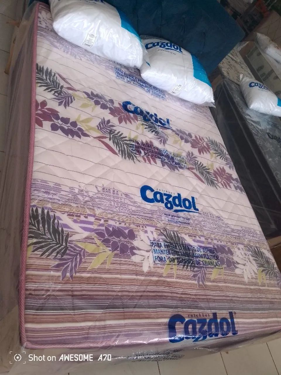 Cama box casal Cazdol Ortopédico Entrega grátis 