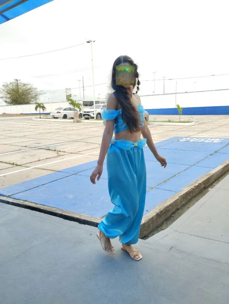 Fantasia Jasmine - Azul - Foto 2