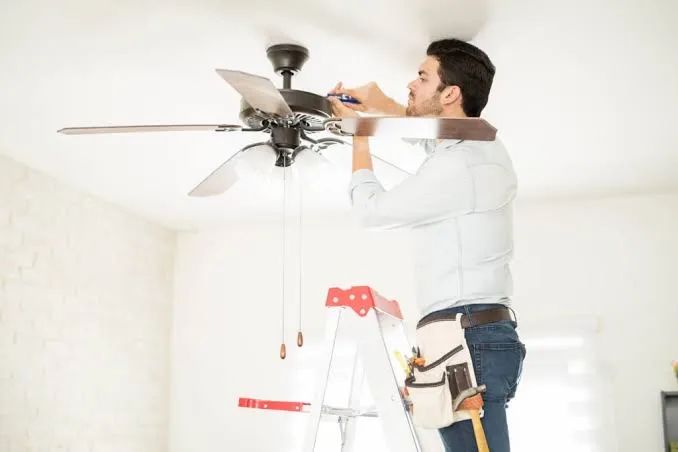 INSTALAÇÃO VENTILADOR TETO - Foto 4