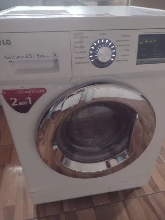 Máquina  lava e seca LG 8,5 , funcionando (Entrego) - Foto 3