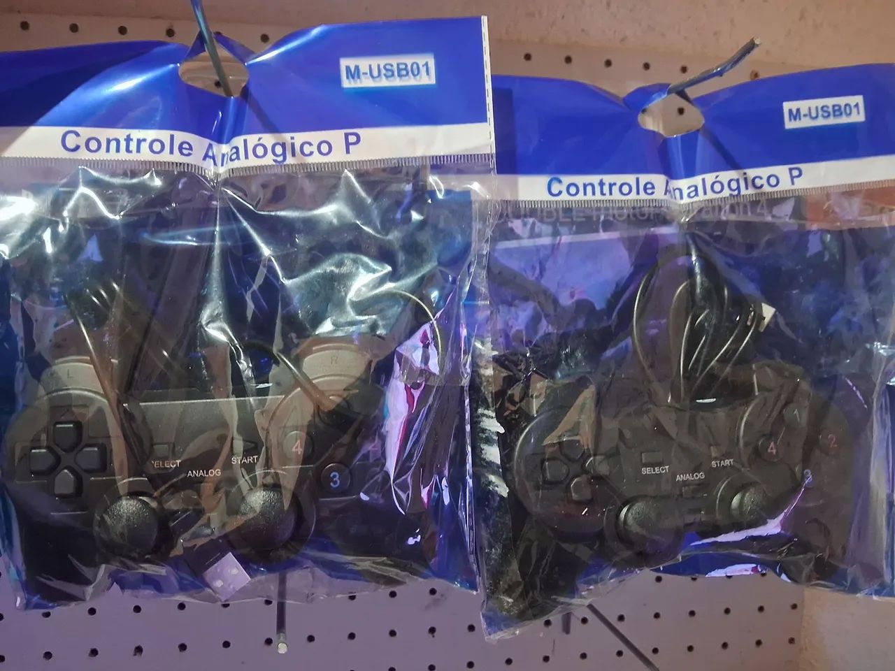 Kit 2 controles usb