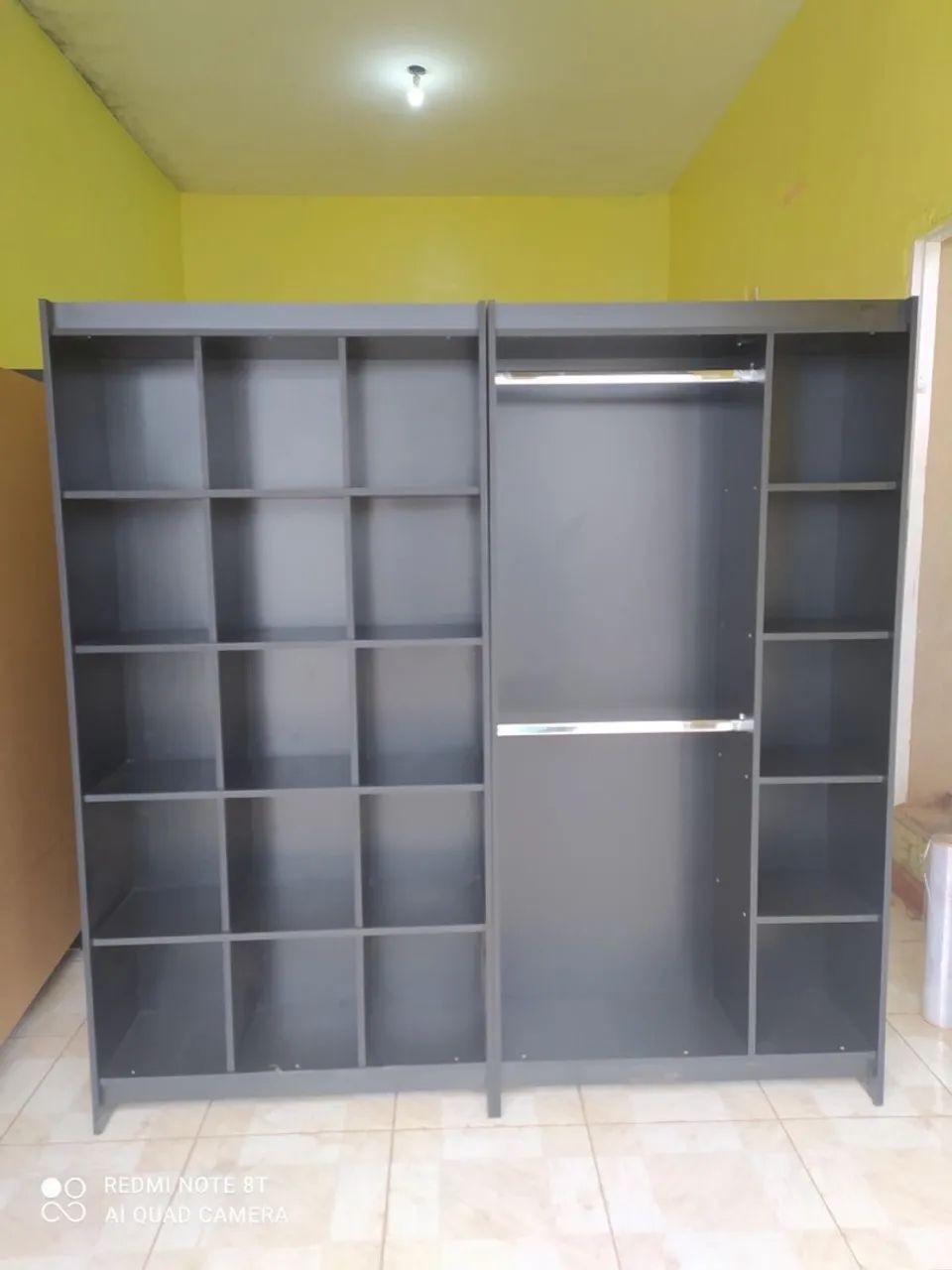CLOSET CABIDEIRO DUPLO COM COLMEIA 