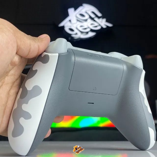 Controle Xbox One Arctic Camo (Seminovo) | Microsoft | Entregamos Para Todo O Brasil! - Foto 4