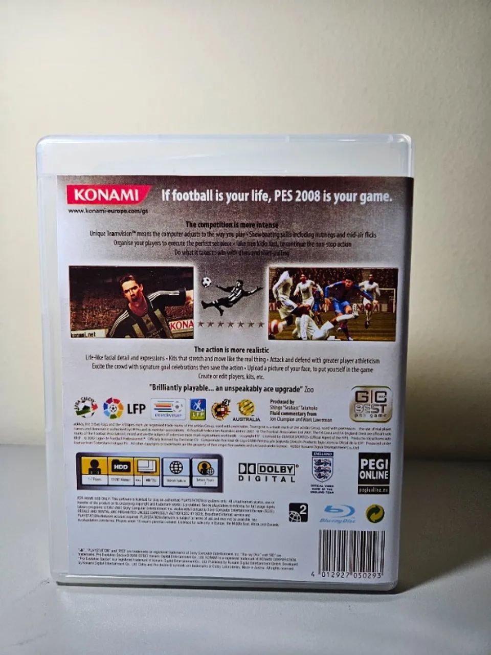 Pro Evolution Soccer (PES) 2008 - PS3 - Foto 2