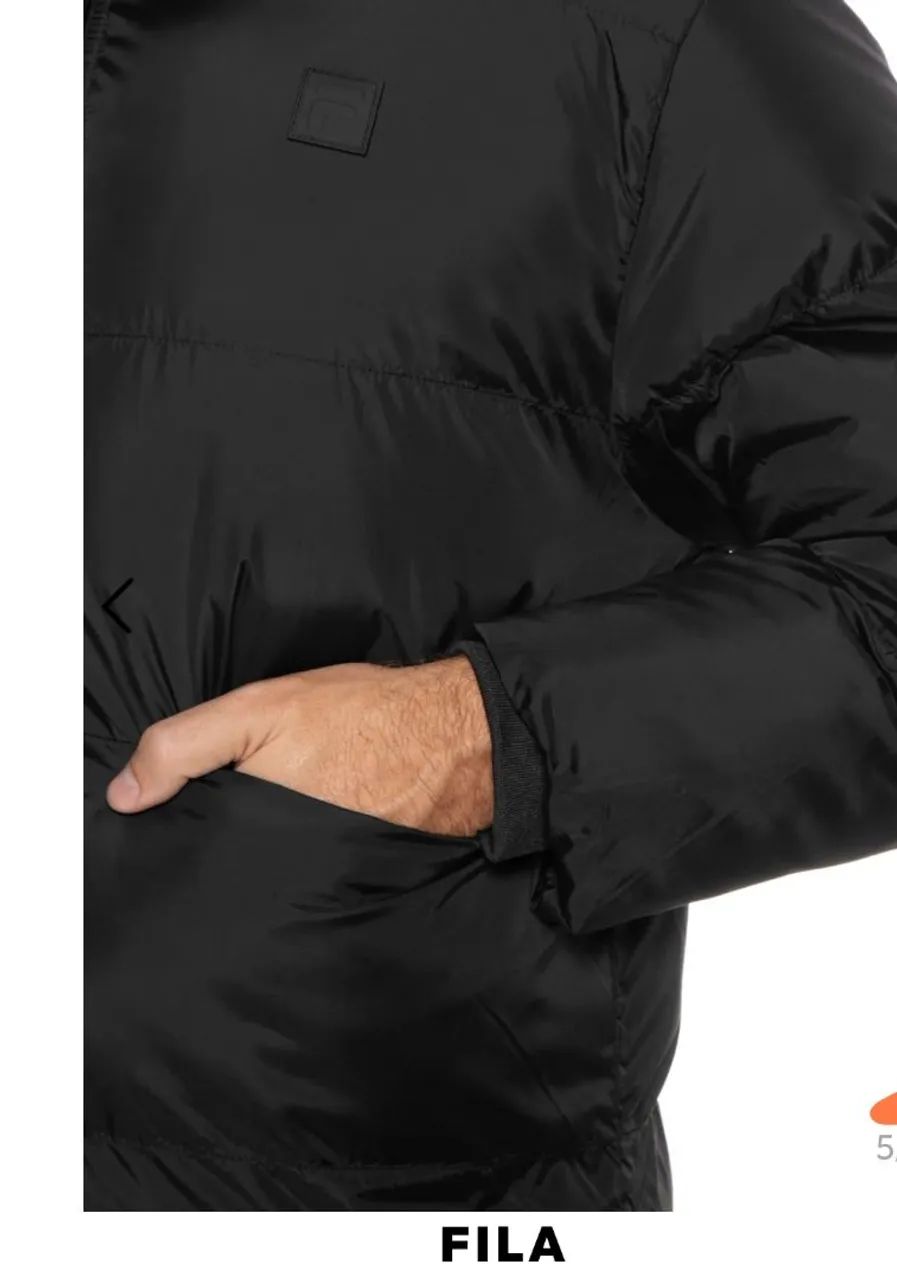 Jaqueta Masculina Round - Preto - Foto 3