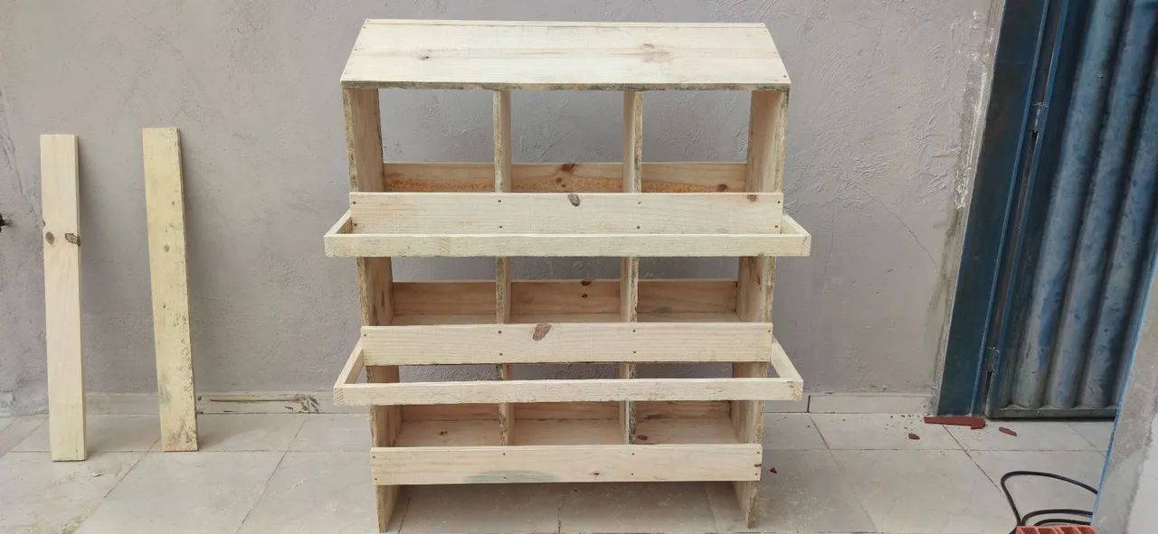 Ninho para galinhas 9 compartimentos  - Foto 2