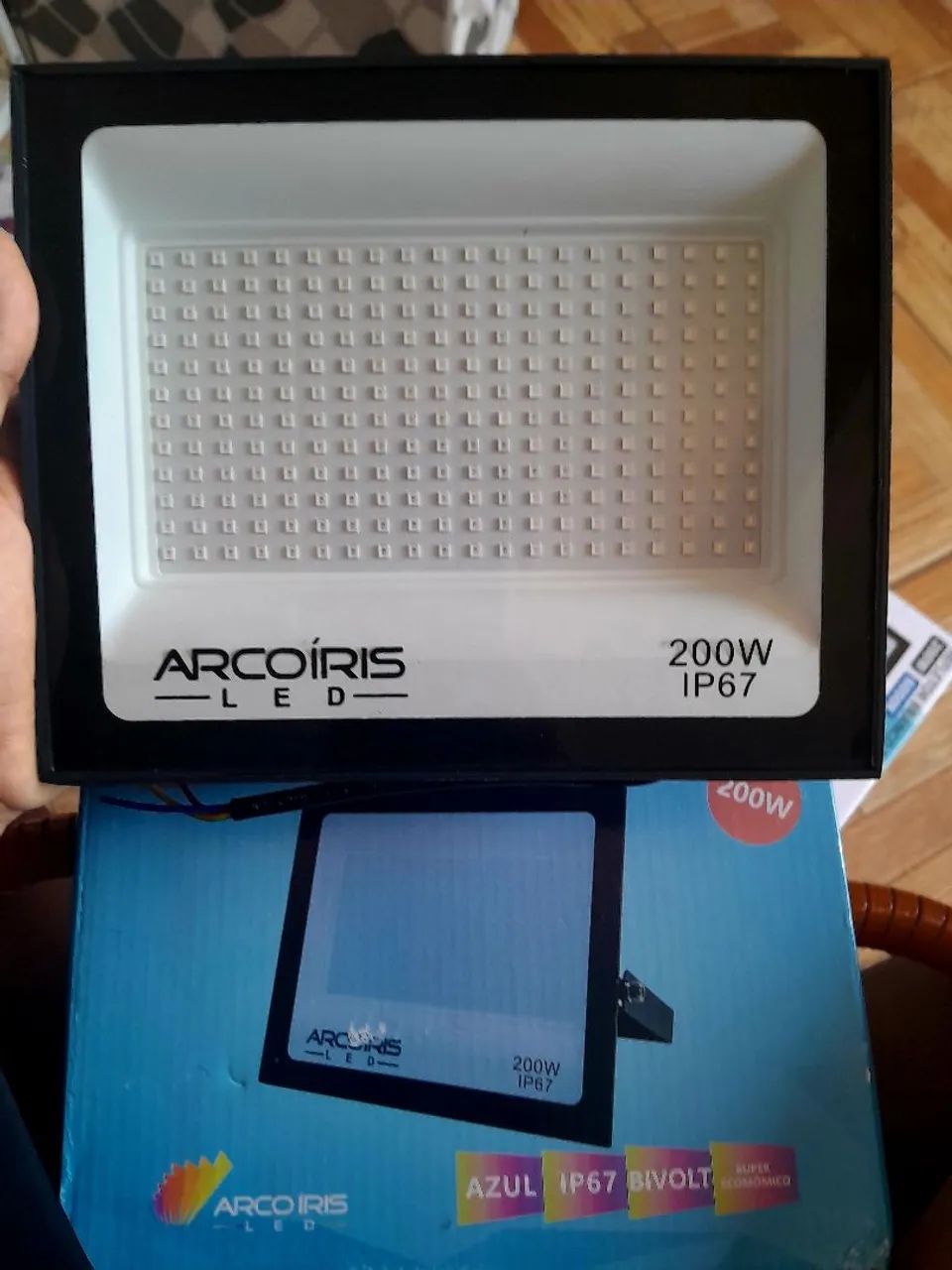 Refletor led 200w LUZ AZUL  - Foto 2