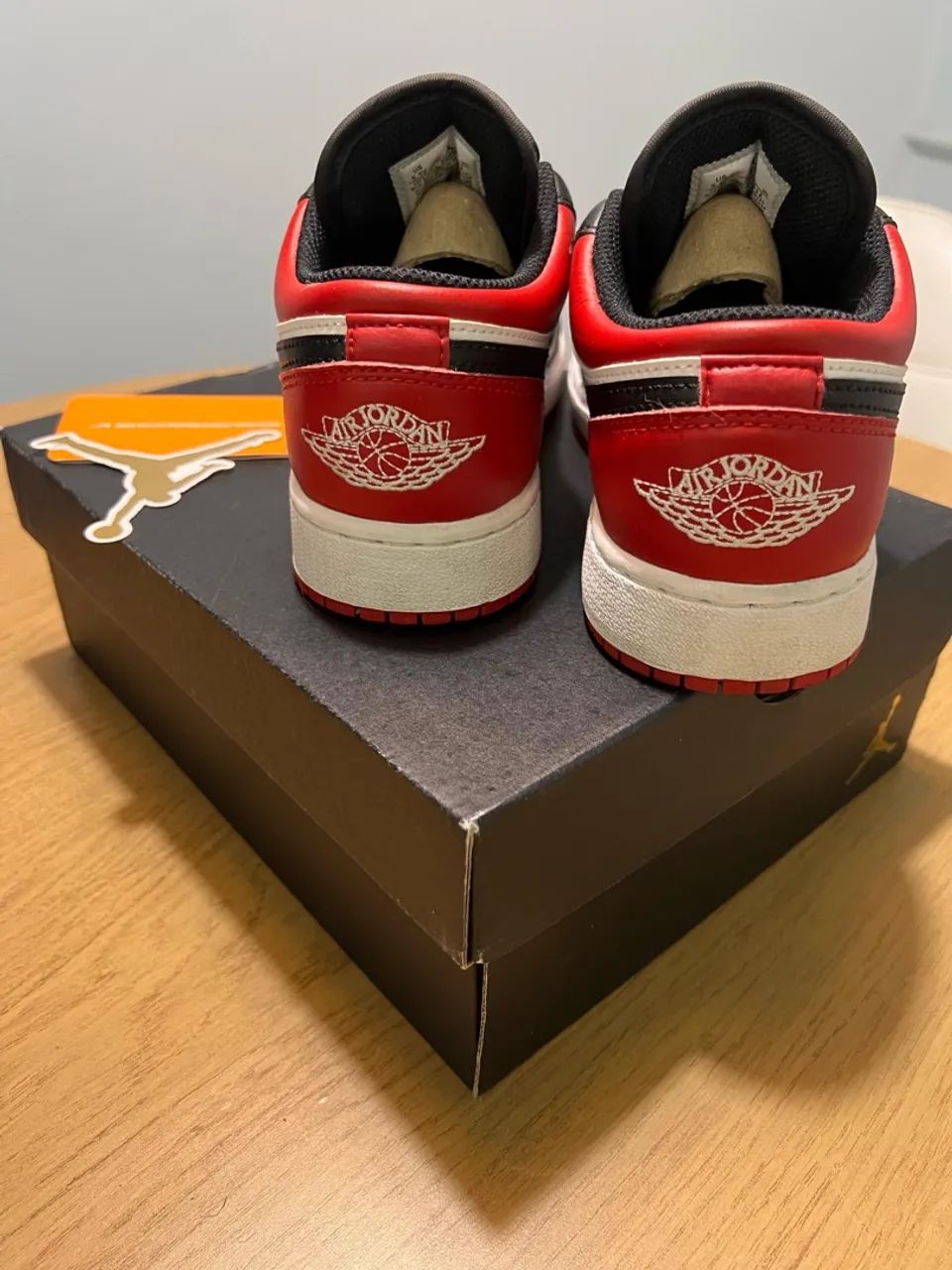 Tênis Air Jordan 1 Low OG ?Bred Toe? - 9/10 - Nº 36 - Foto 5