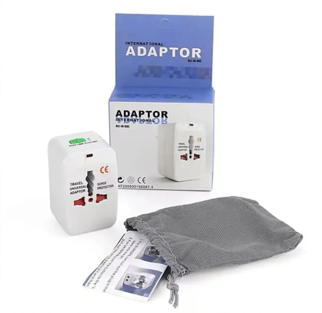 Adaptador de Tomada Universal Internacional ALL-IN-ONE Economy<br>
