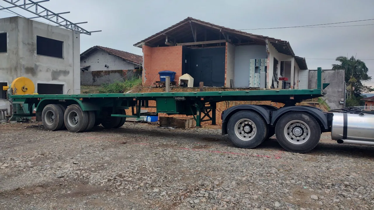 Carreta Prancha 2 eixos