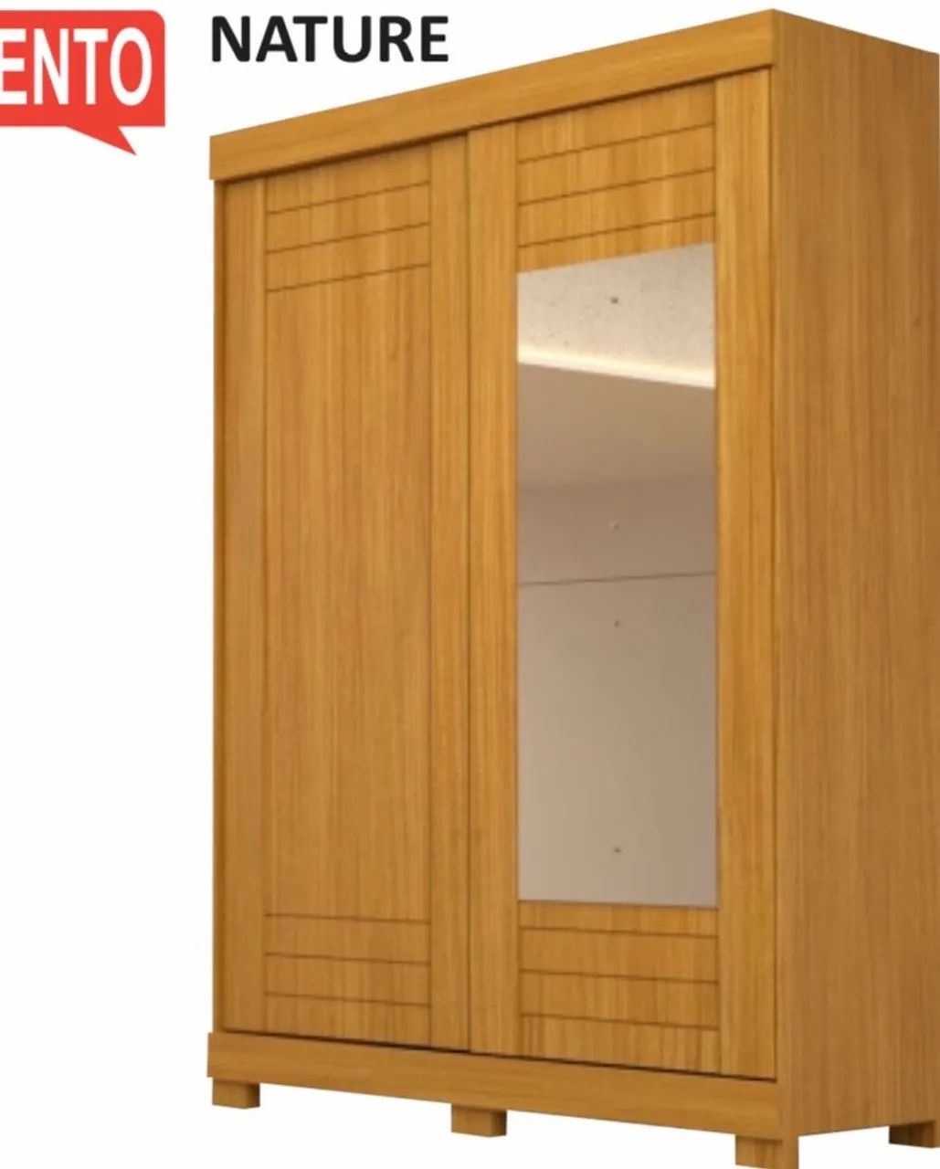 Guarda roupa ayla 100% MDF  - Foto 4