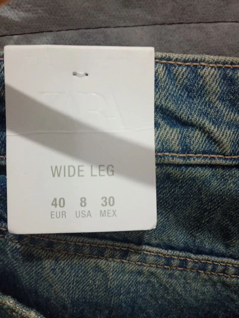 Calça jeans feminina Zara  - Foto 4