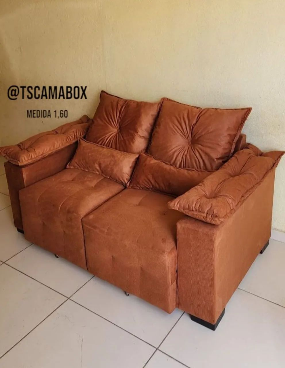 SOFÁ RETRÁTIL NOVOS  - Foto 3