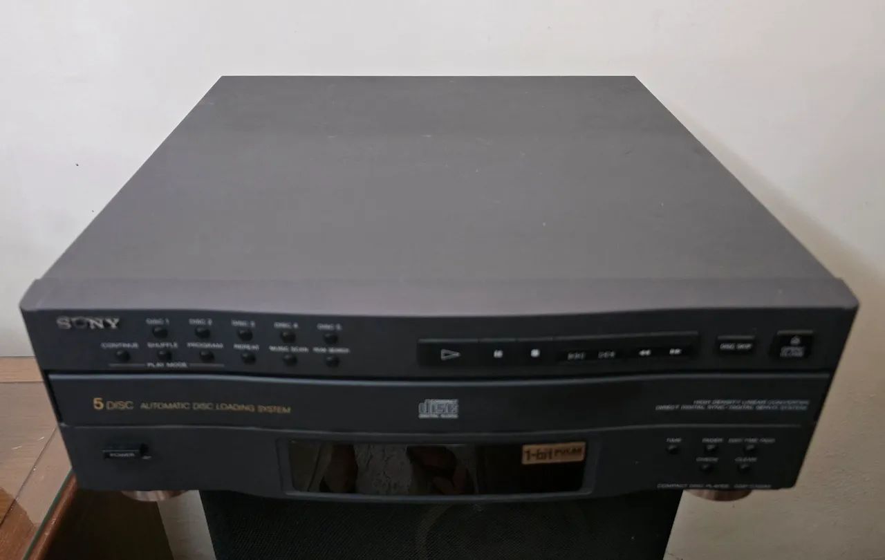 CD Player Sony CDP-C322M 5 Discos - Foto 2