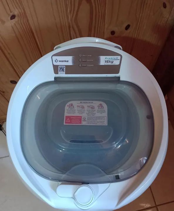 Centrífuga de roupas wanke Premium 15 kilos