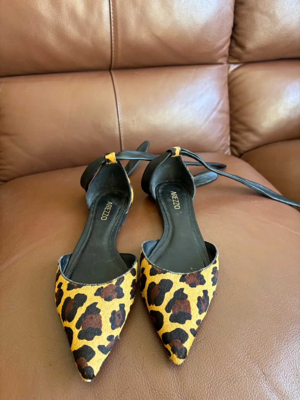 Sapatilha Arezzo Animal Print