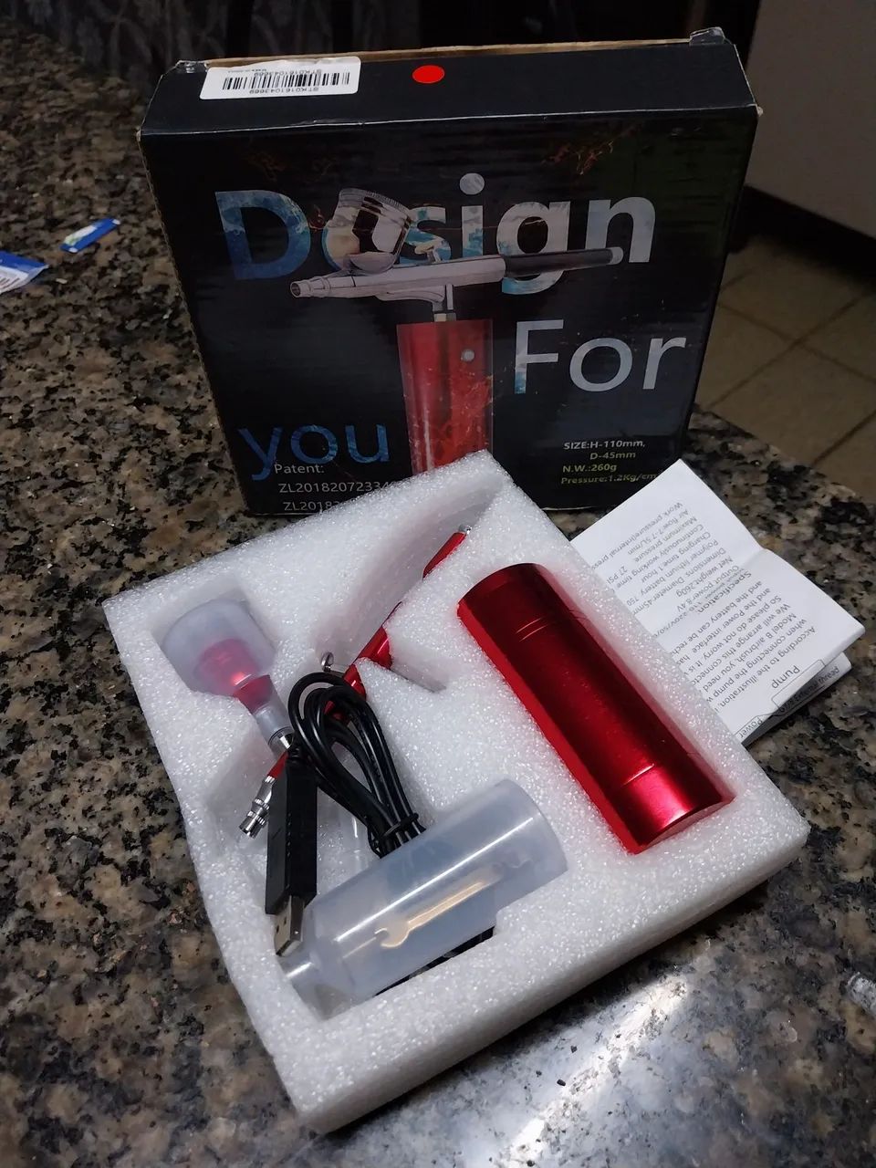 Aerógrafo NOVO - Foto 4