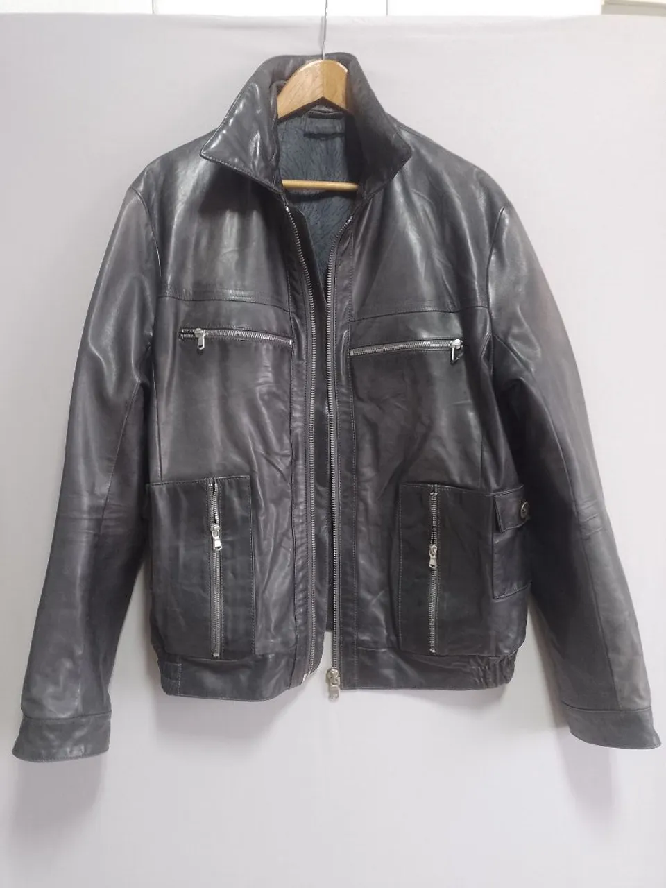 Jaqueta de Couro Masculina