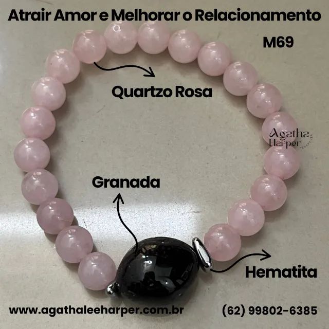 Pulseira Pedra Semipreciosa - Foto 4