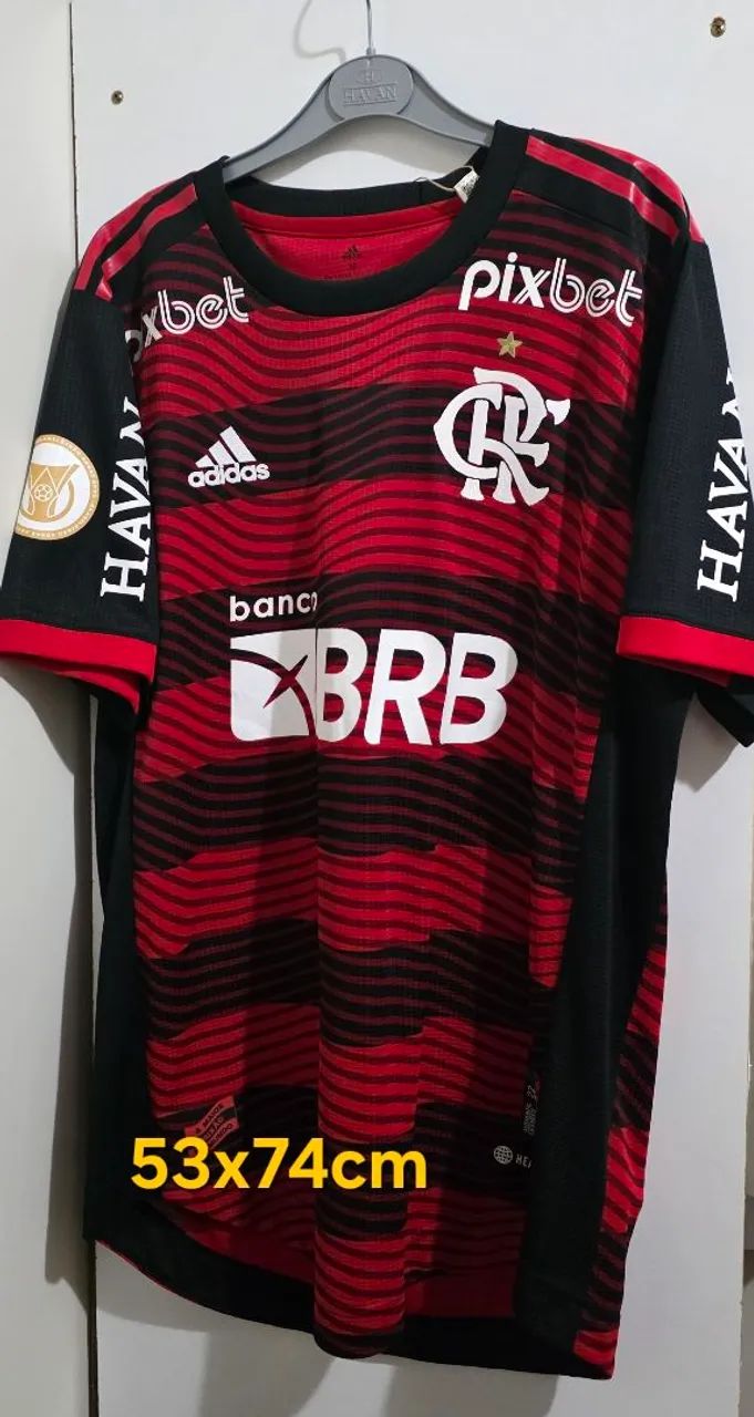 Camisa flamengo Willian Arão de jogo 2022 M adidas 