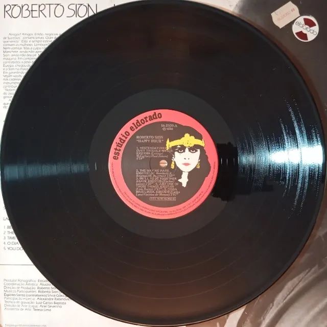 disco de vinil LP Roberto Sion - Happy Hour - Foto 2