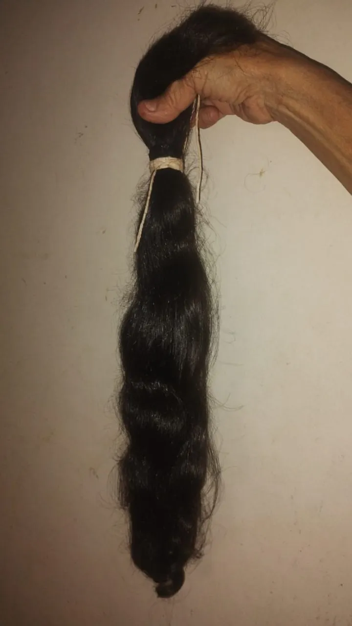 Cabelo Humano - 40cm - 180gr